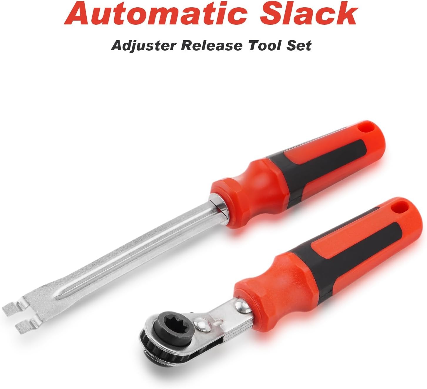 Slack Adjuster Tool Set – 5/16' Double Square Reversible Ratcheting Red