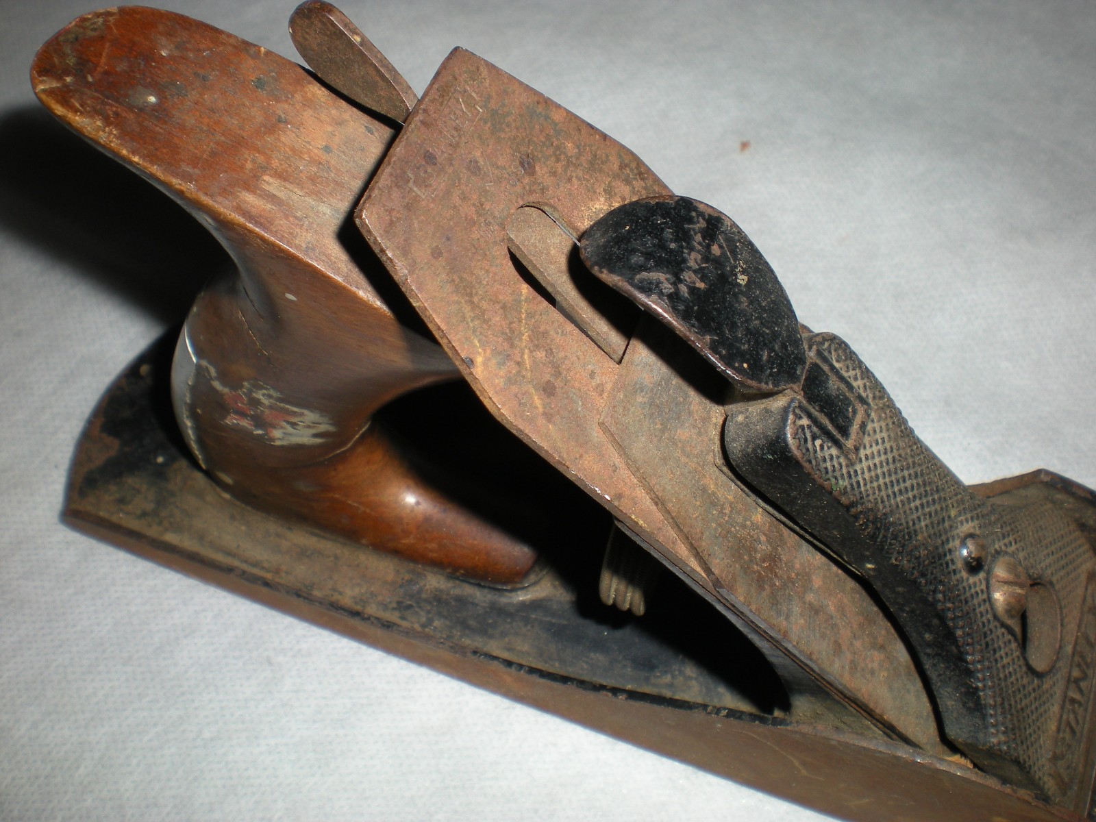 Vintage Stanley Wood Working Plane Block 11.5” Long HAS RUST