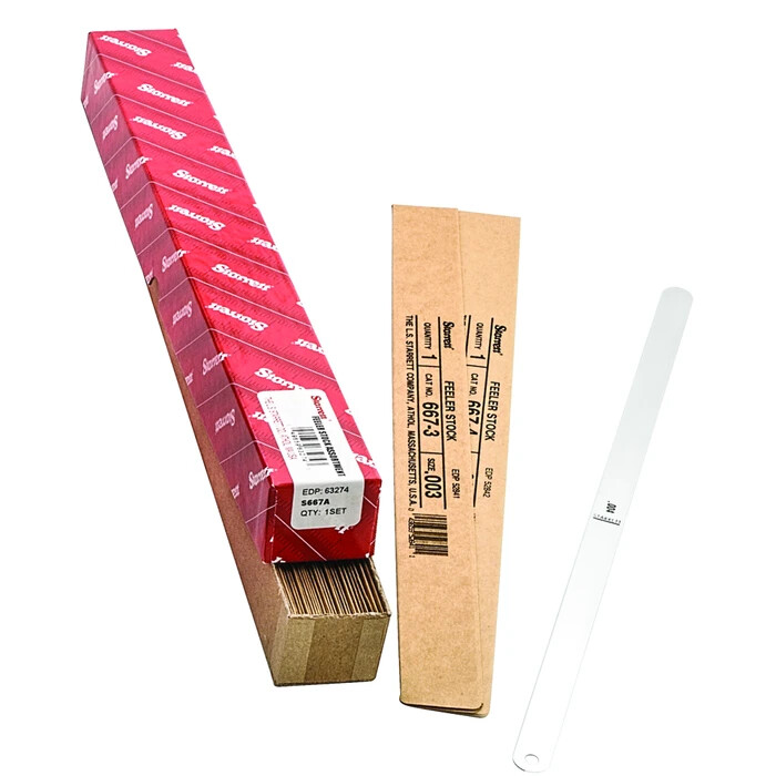 Starrett S667A THICKNESS GAGE ASSORTMENT 63274