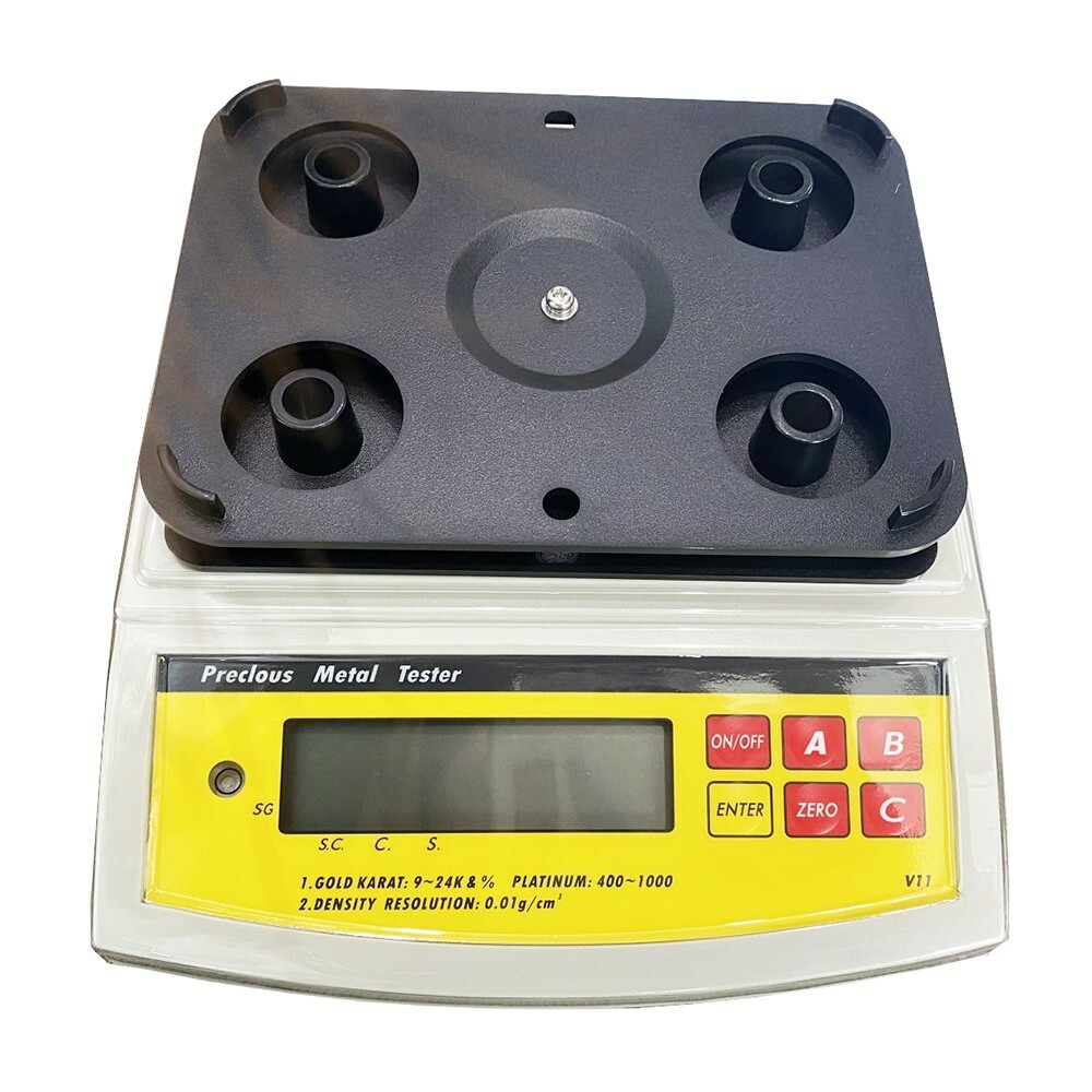 Gold Density Meter with Weight 0.005g-600g Automatic Zero Tracking Function