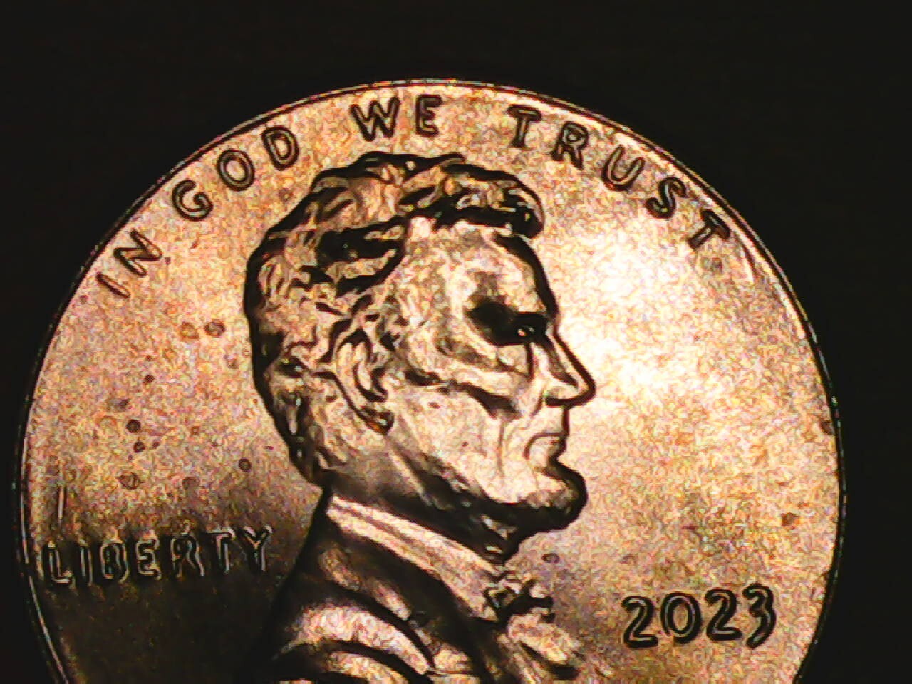 2023 Penny Die Crack Reverse