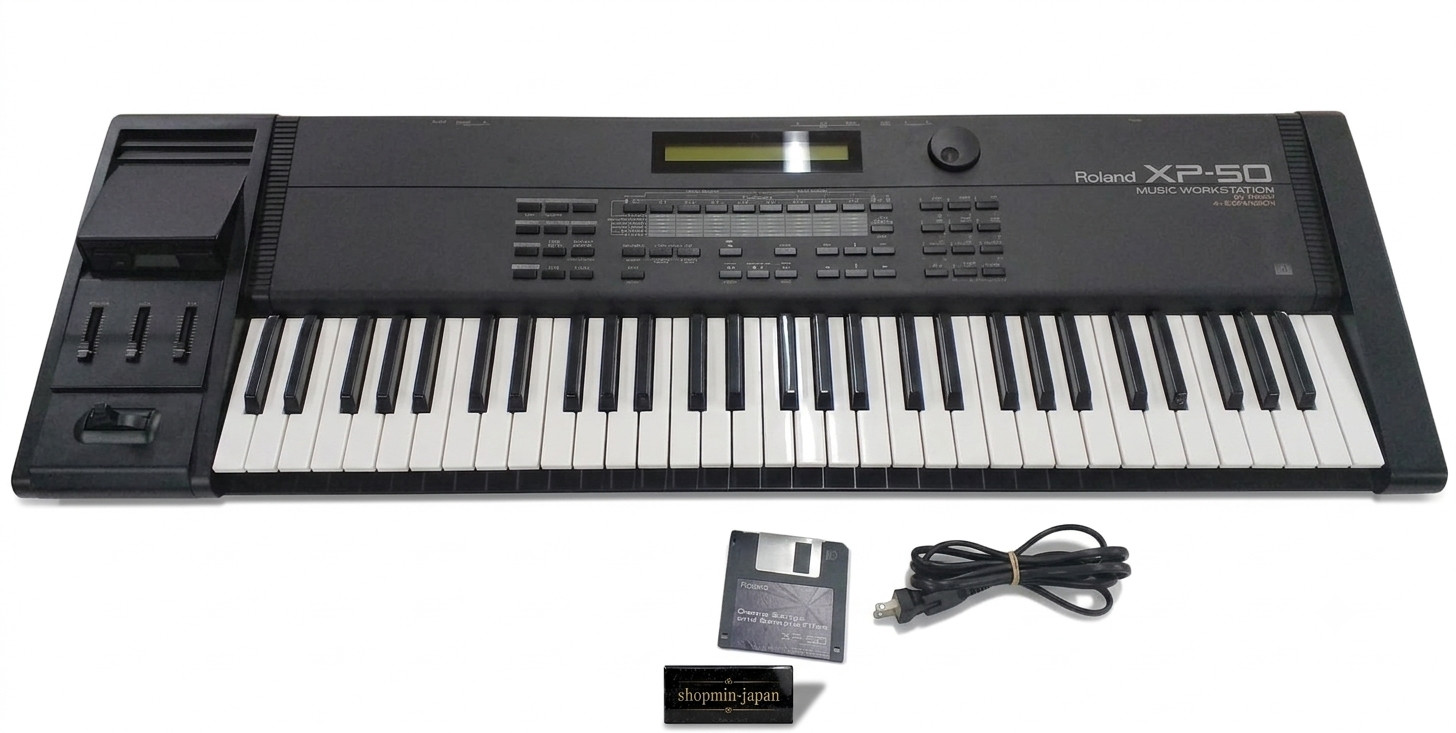 Roland XP-50 Vintage 61-Key Music Workstation Synthesizer FDD from Japan