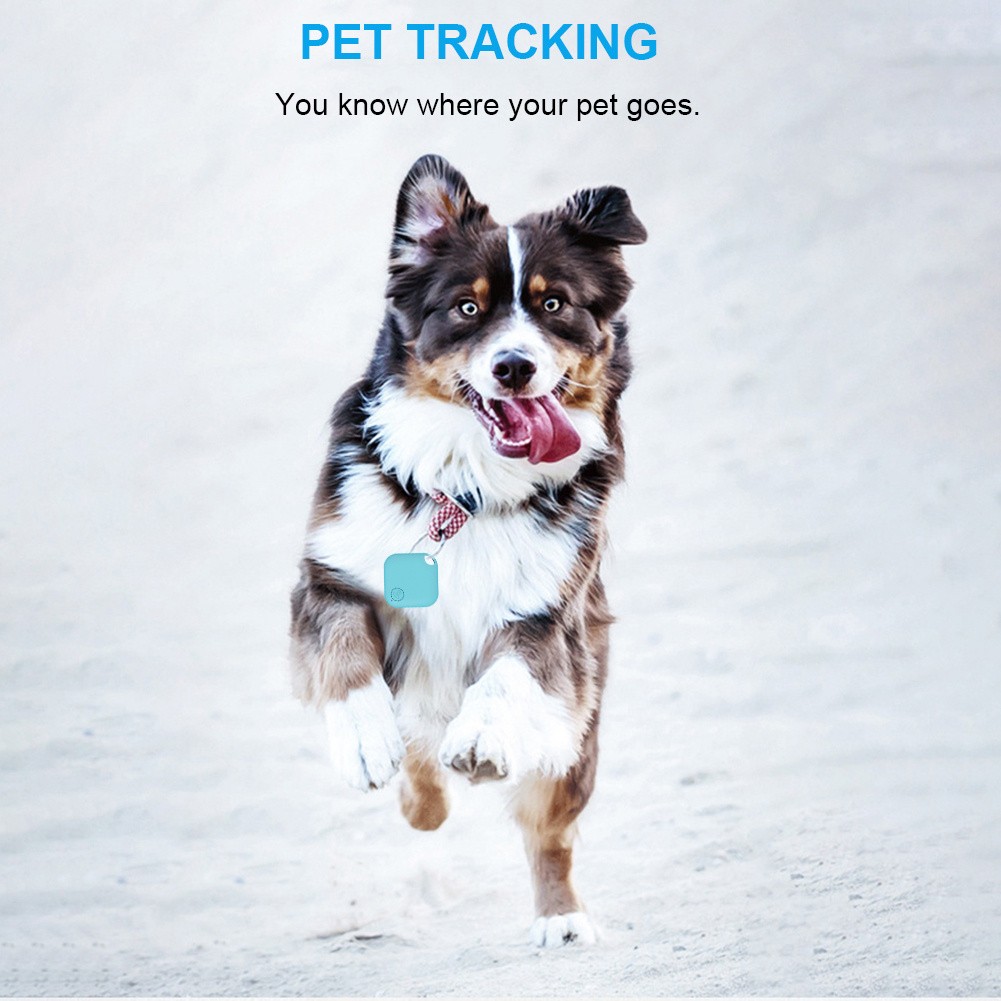 2PCS Tile GPS Tracker Wireless Bluetooth Anti-Lost Tracker Wallet Key Pet Finder