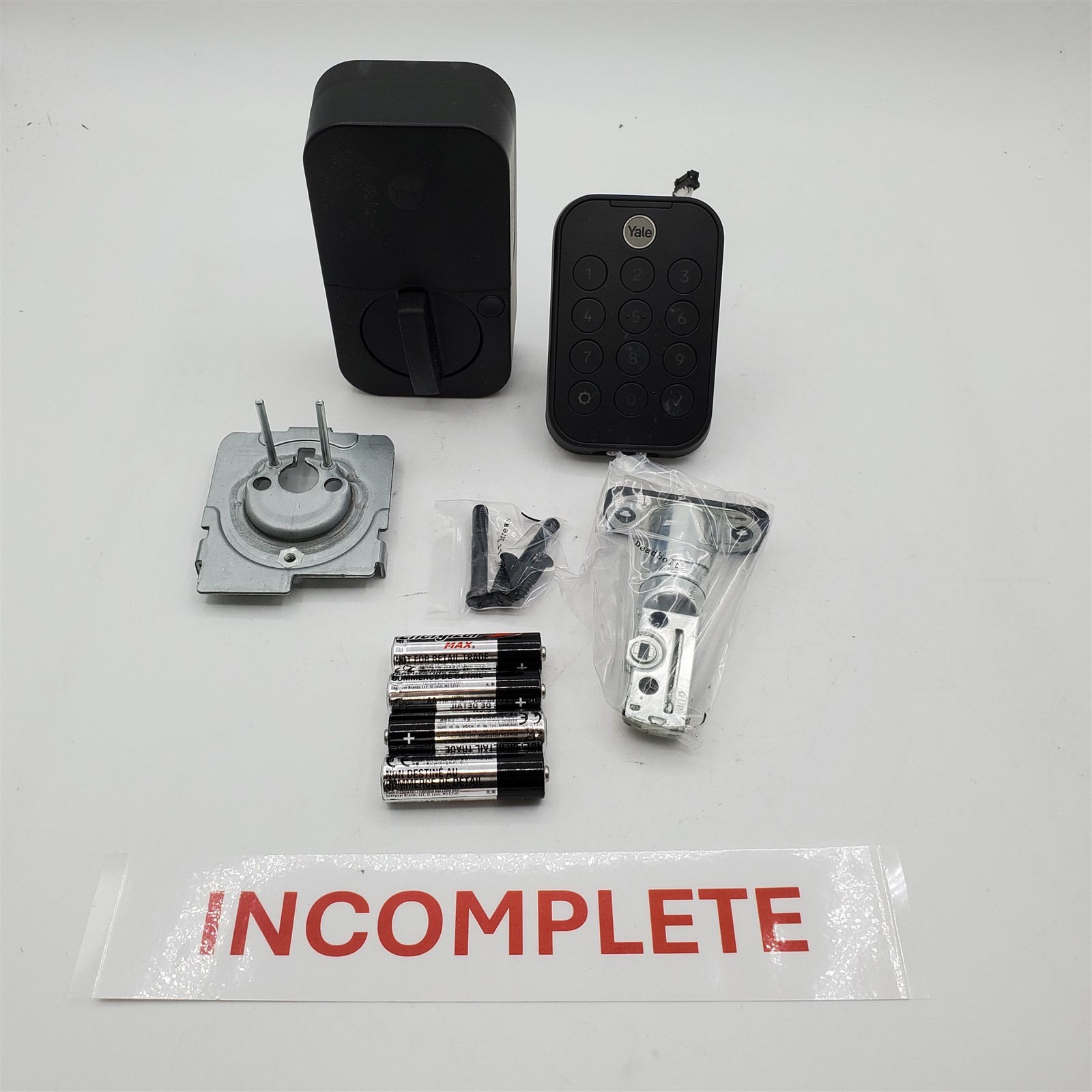 Yale Assure Lock 2 Touch, Black Key-Free Fingerprint Smart Door Lock *READ*