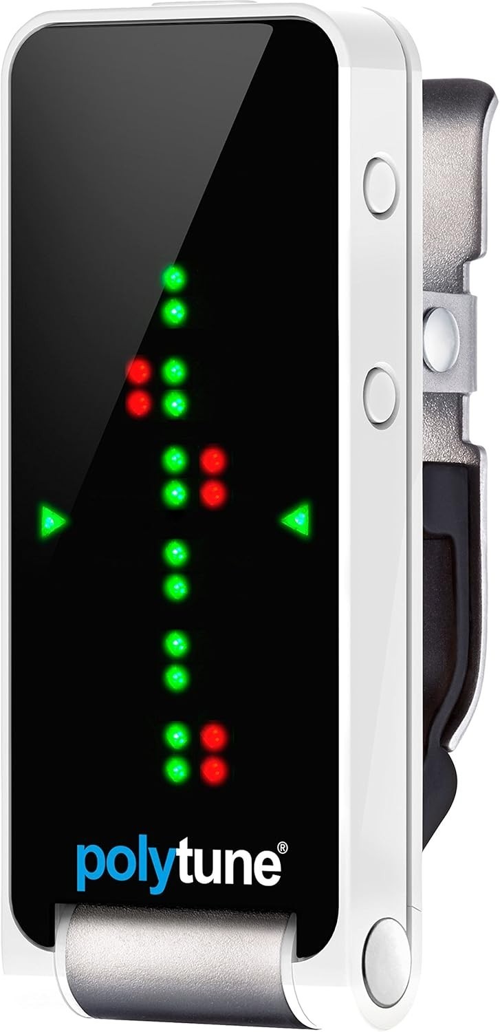 TC Electronic PolyTune Clip Black Noir Clip-on Polyphonic Tuner