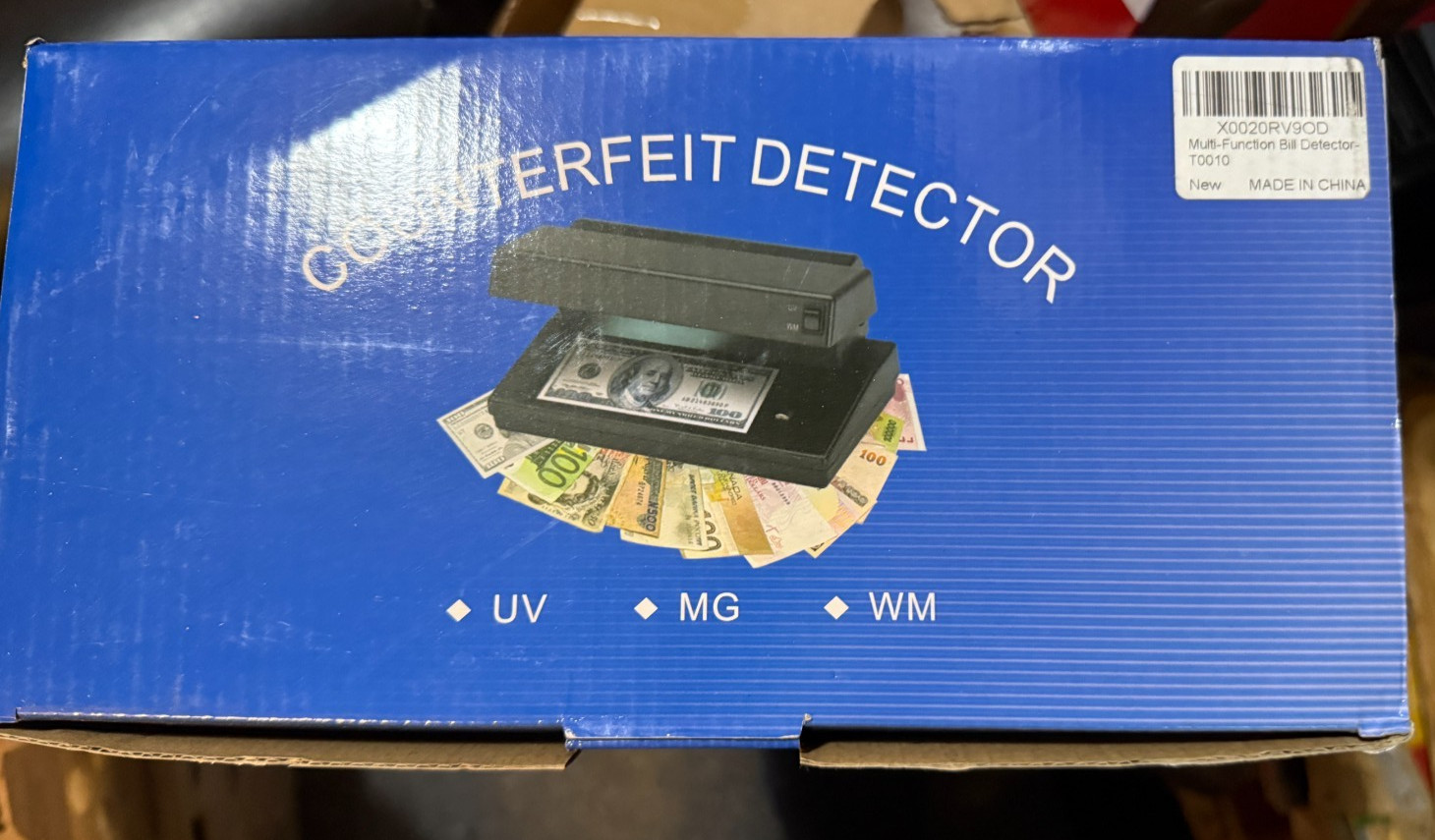 Counterfeit Bill Detector--TIHOO--NEW