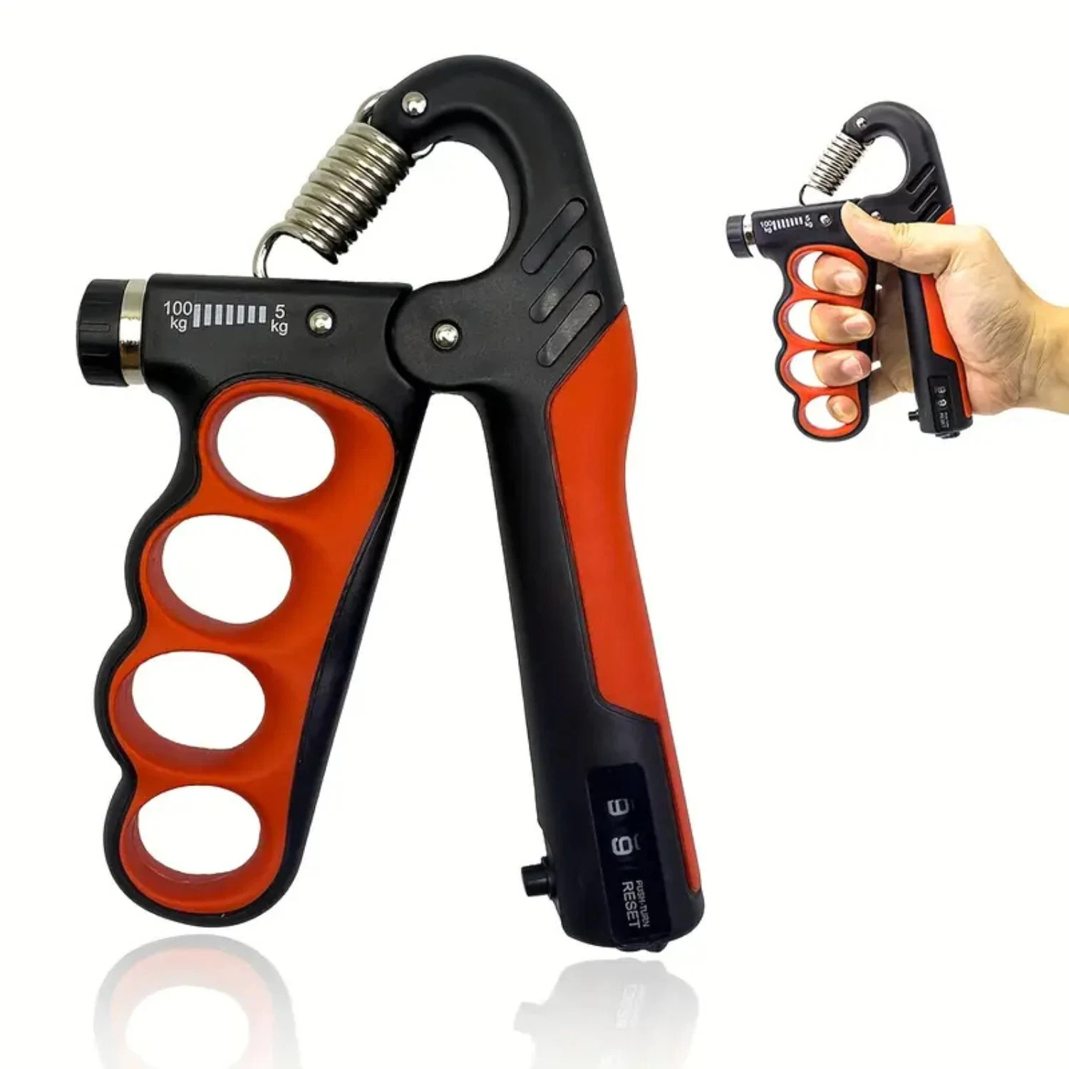 Adjustable Grip Strength Trainer 5‑100kg Hand Gripper for Men & Women | Workout