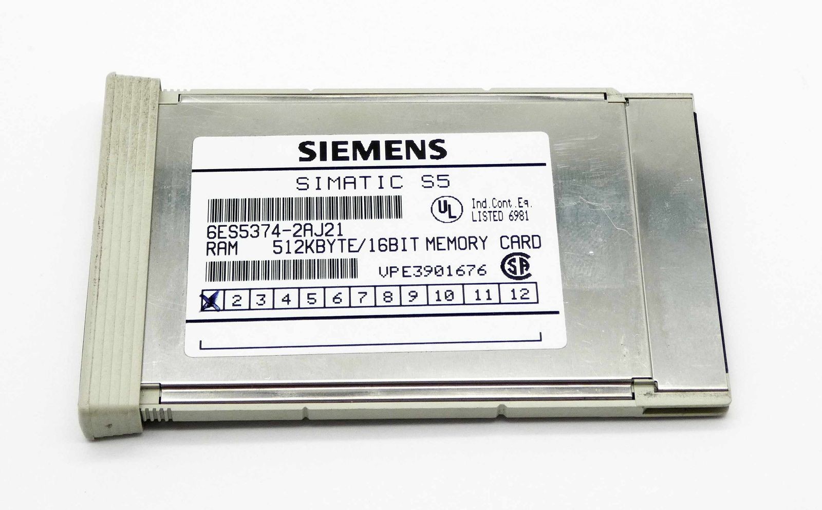 Siemens SIMATIC S5 6ES5374-2AJ21 V:01 memory module/memory card -unused-