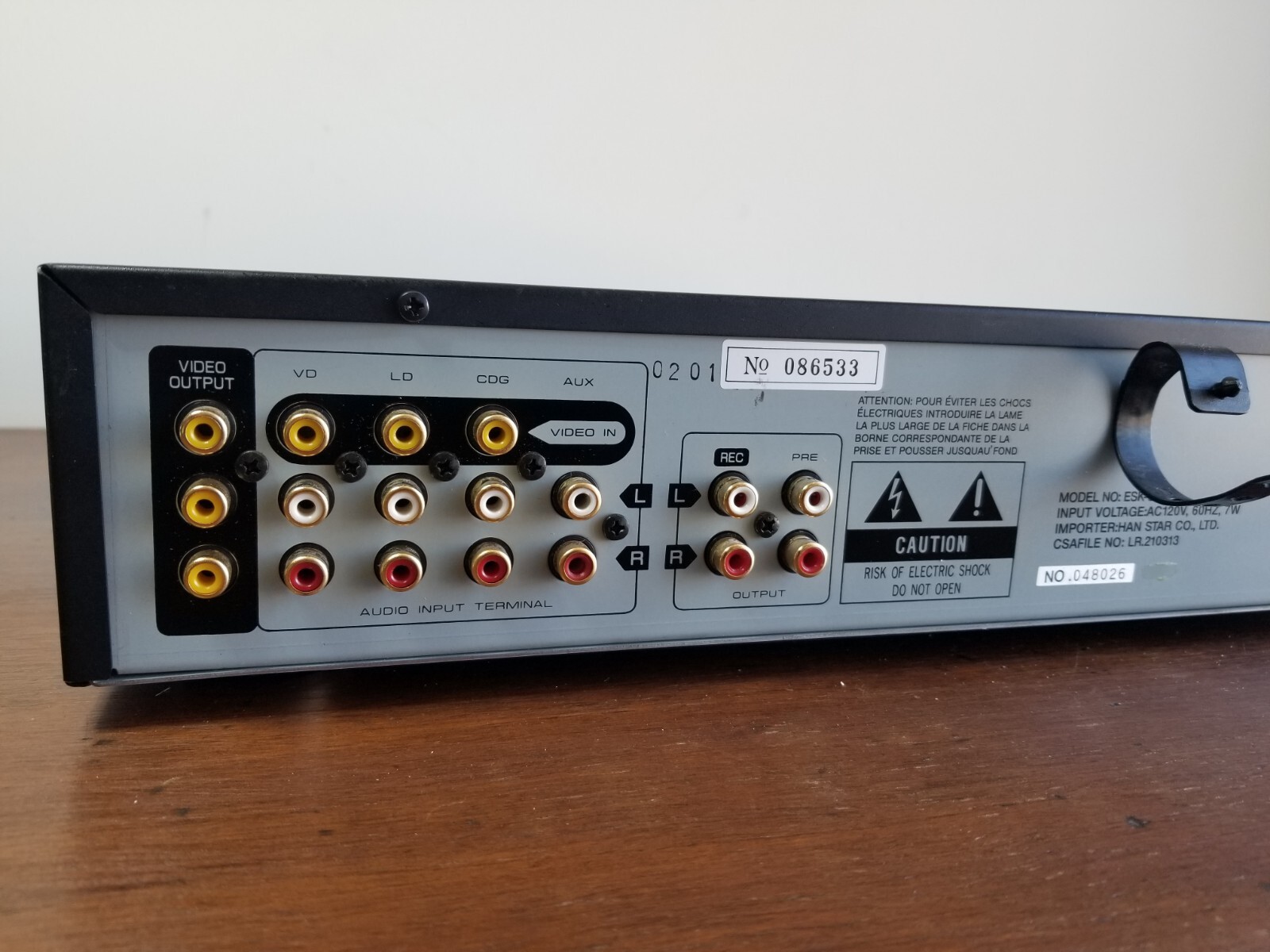 For PARTS LET ME KNOW WHICH Ensing Esk-6600 Multi Remote Key Control/echo Mixing