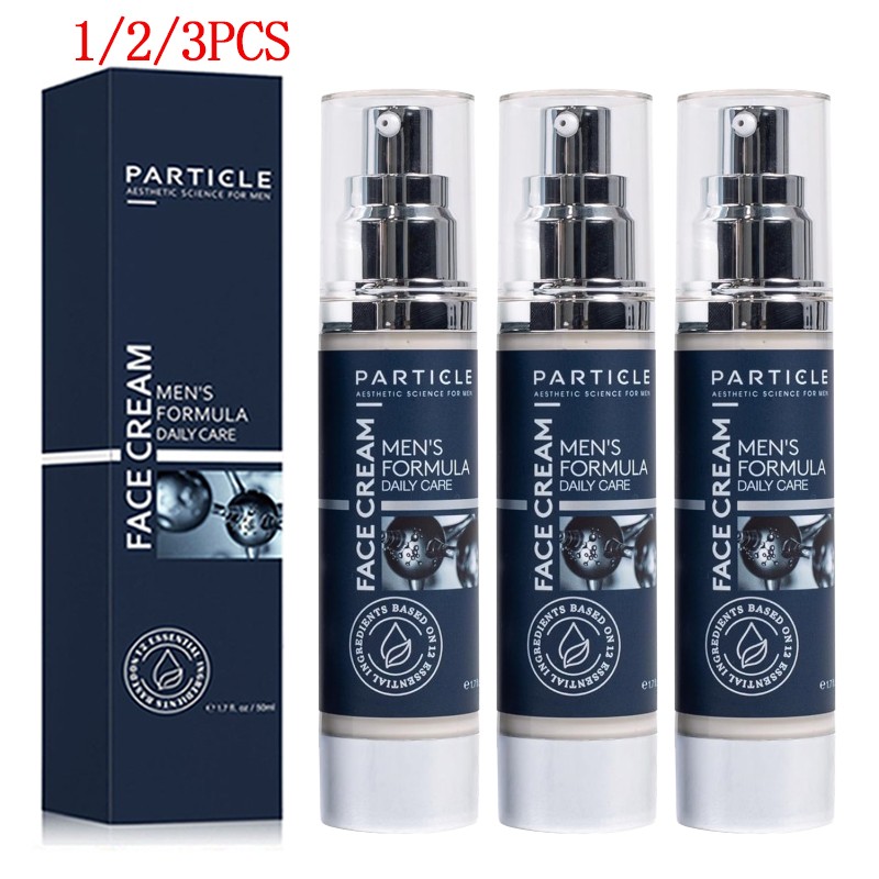 1-3x Particle Face Cream 6-in-1 Men's Formula Daily Care Anti-Aging&Eye Bag Care