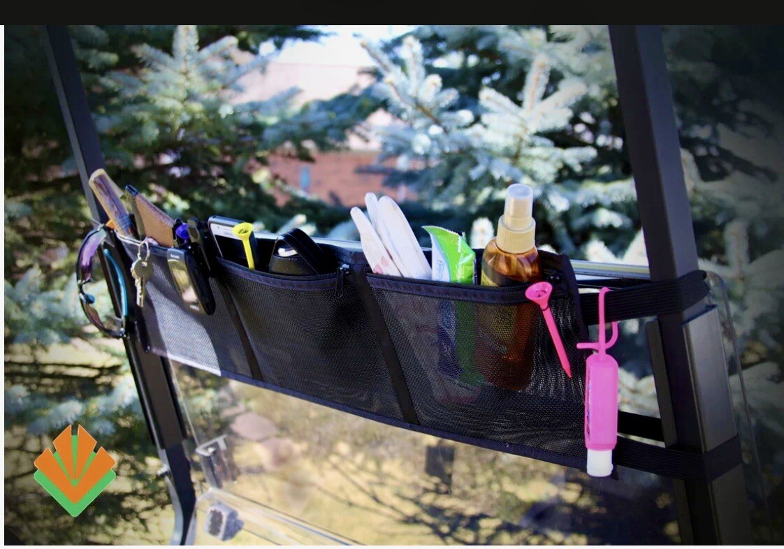The Golf Cart Valet/ Organizer New Adjustable Straps