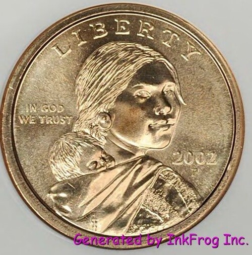 2002 P & D Sacagawea Dollars Gem Bu Set from mint sets or rolls