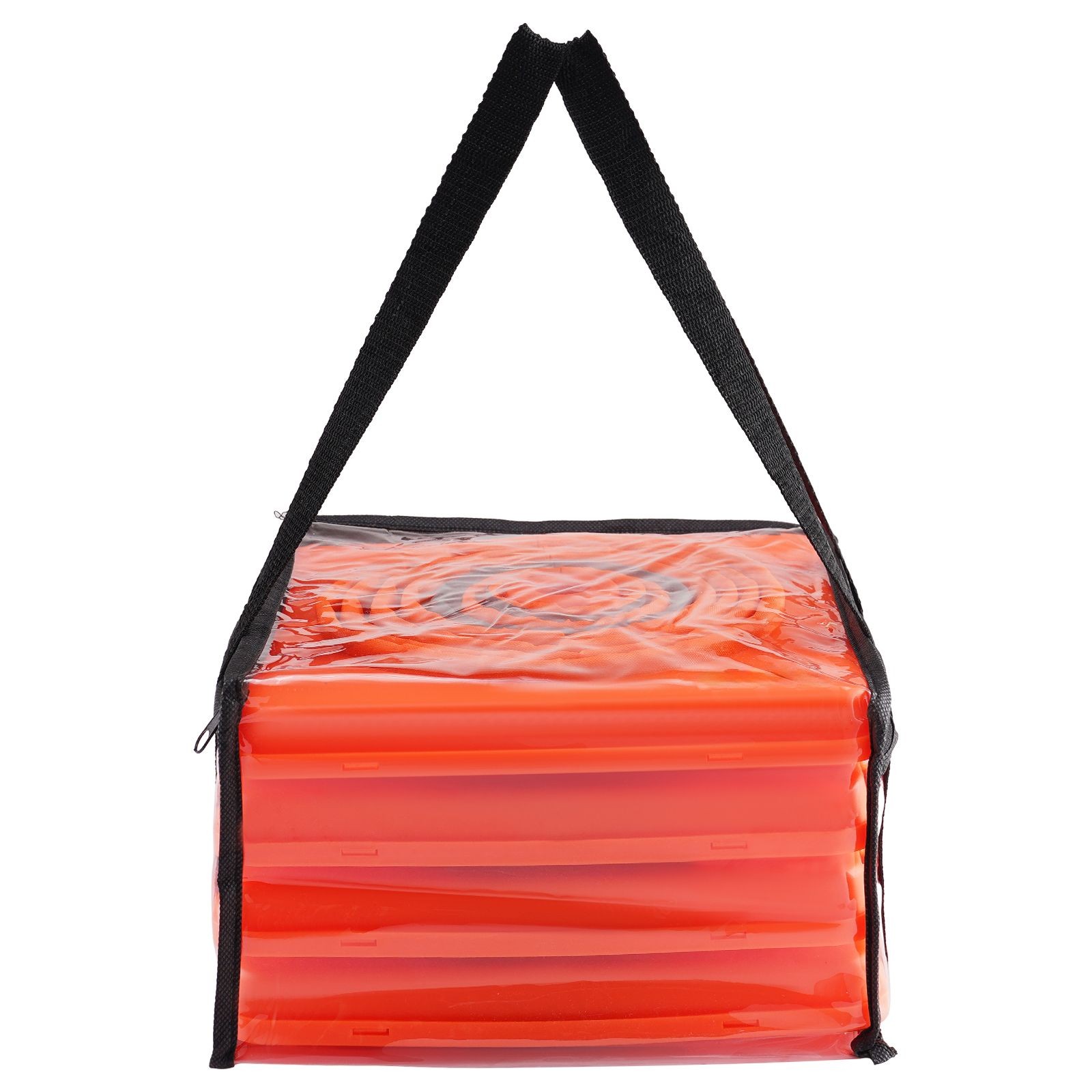 Collapsible 28in Safety Cones 4 Pack Reflective Storage Bag