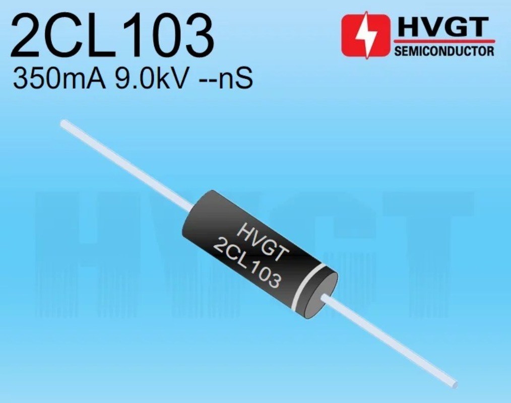 10PCS  HVGT 2CL103 50mA 9kV high-voltage rectifier diode