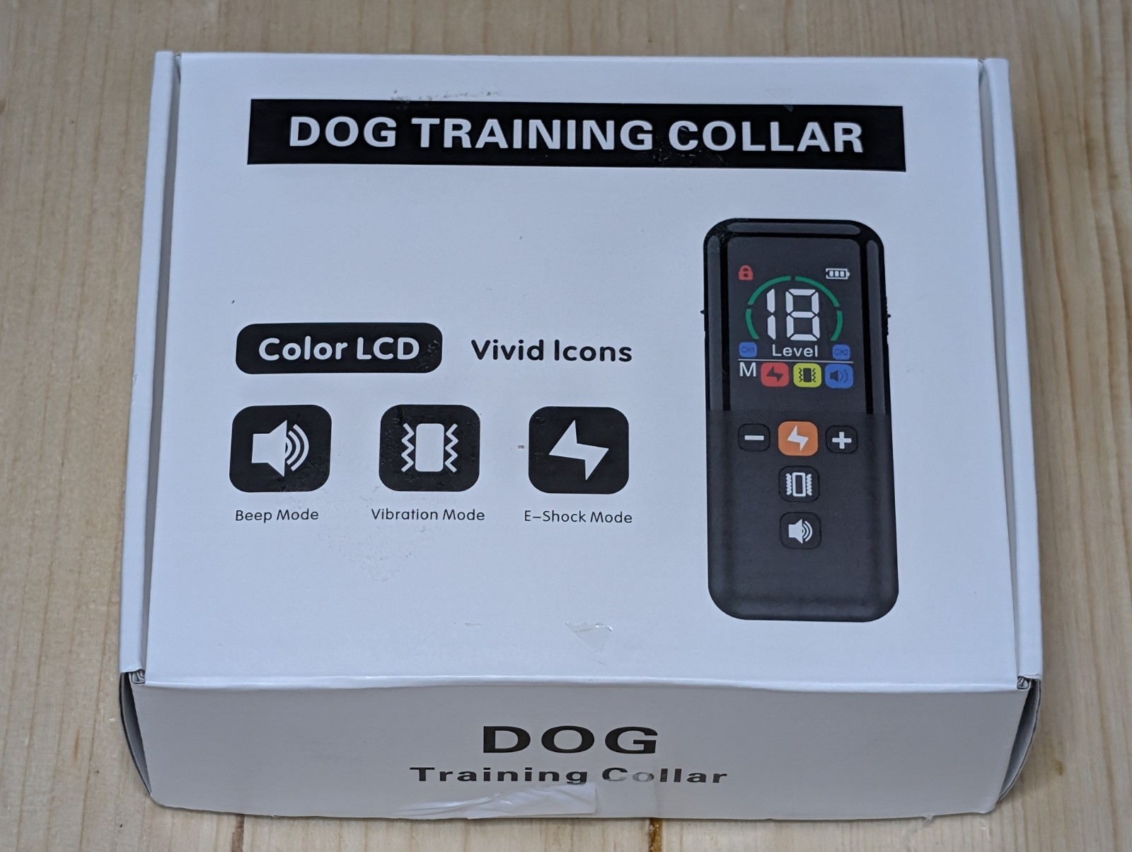 Dog Shock Collar - Dog Training Collar with Remote Rechargeable Smart