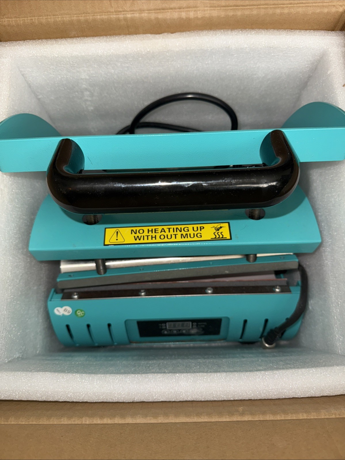 Blue Tumbler Heat Press Machine, Mug & Tumbler Heat Press Straight Tumble