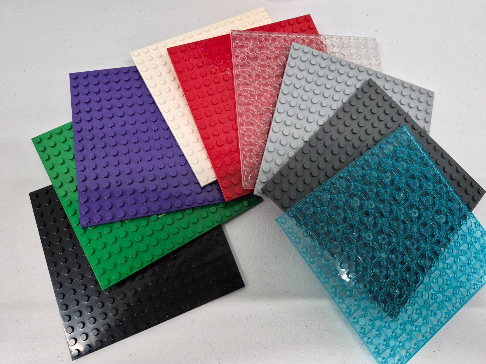 New 16x16 Studded Baseplate #91405 Pick Your Color— 1 pc —Custom & Compatible