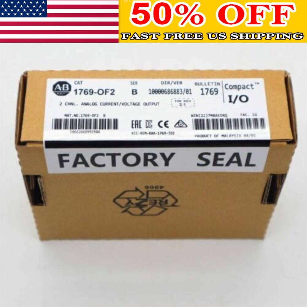 Allen-Bradley 1769-OF2 Compact I/O Output Module Factory Sealed US Free Tax