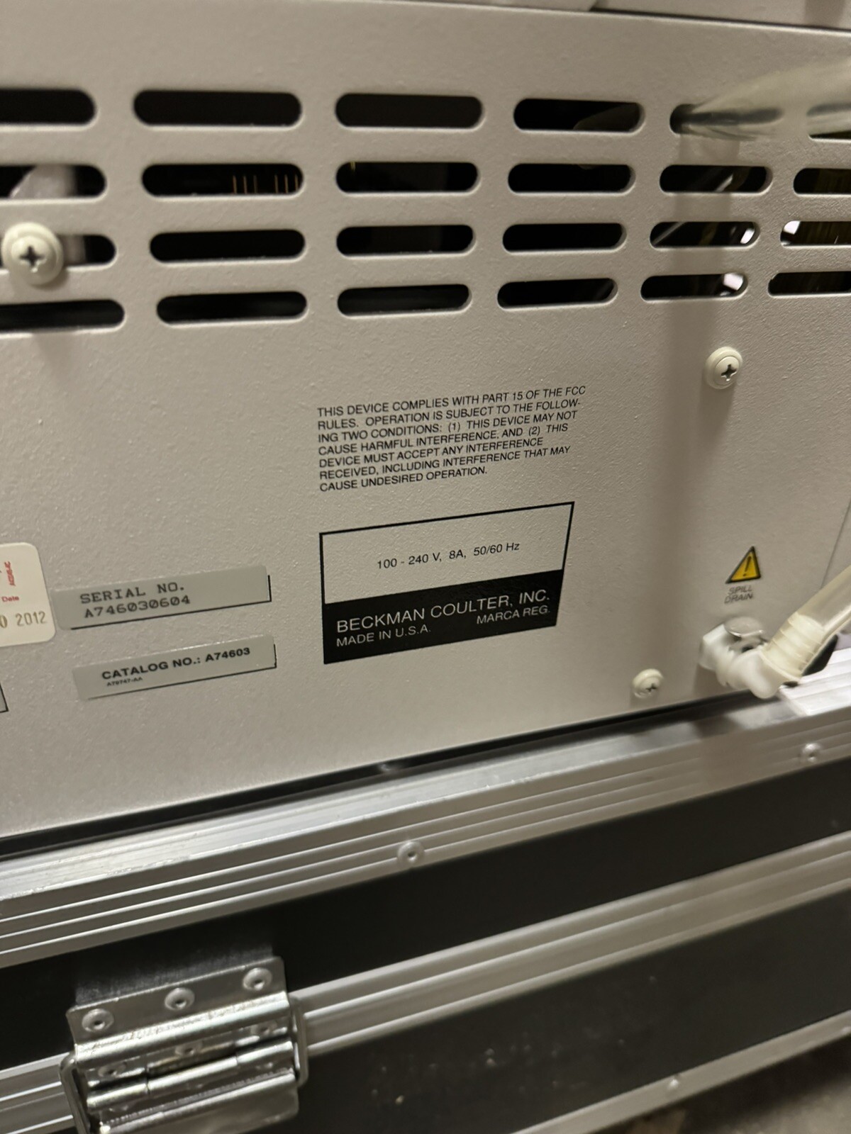 Beckman Coulter PA800 Plus Analyzer