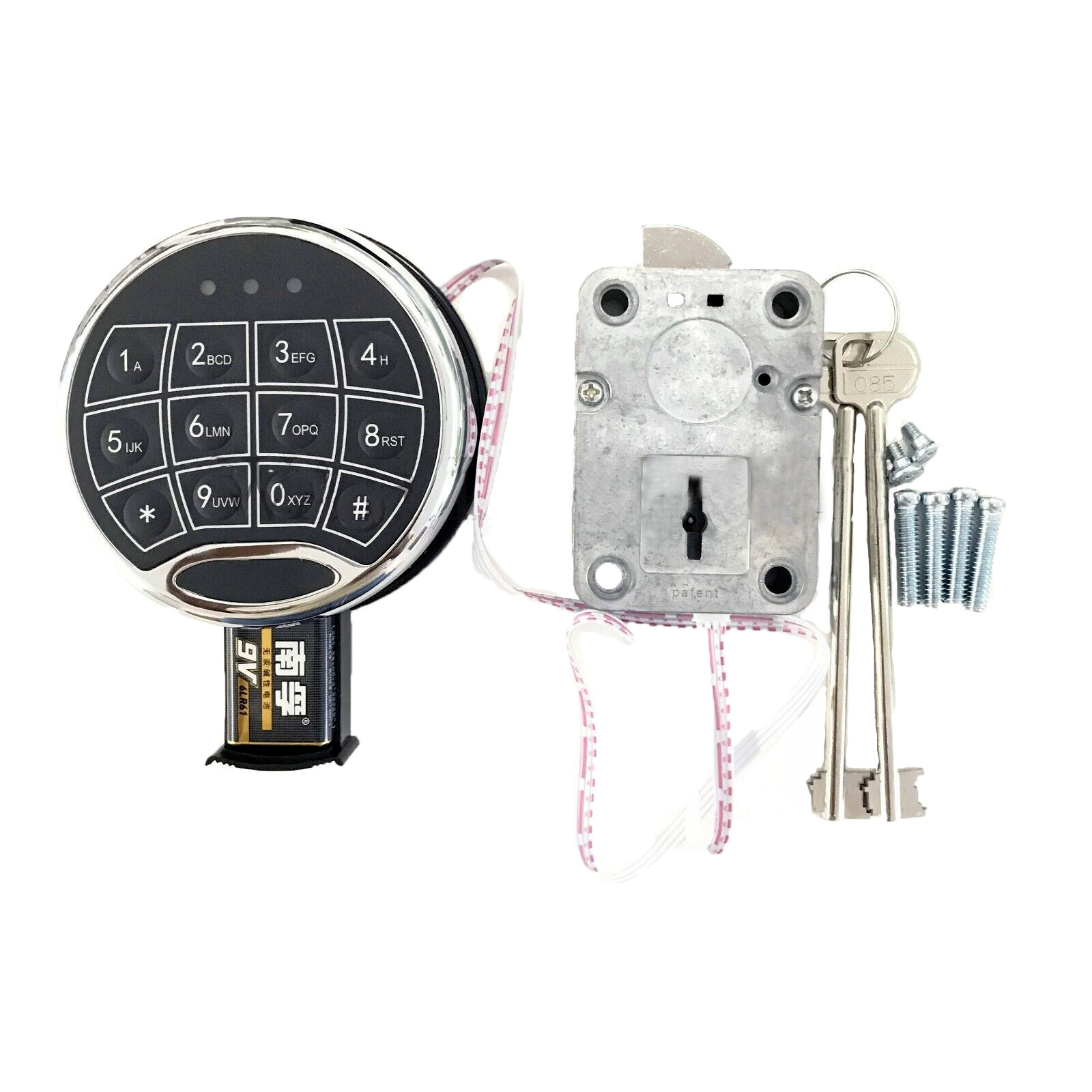 Gun Safe Electronic Lock Replace LA GARD LG Lock (Right Hand) Swing Bolt