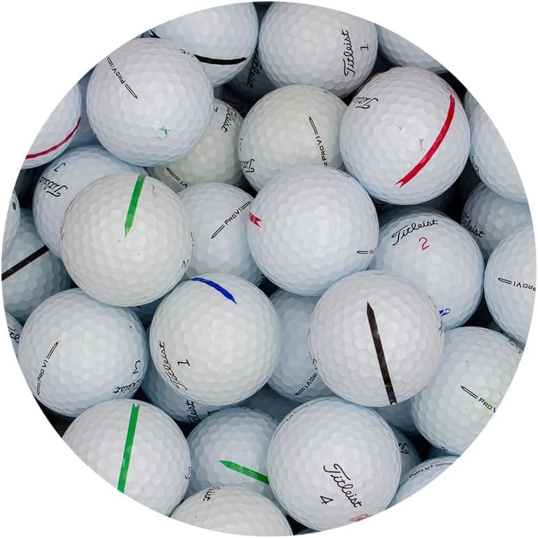 Titleist Pro V1x 2023 Performance Mix Used Golf Balls Good 120 Pack