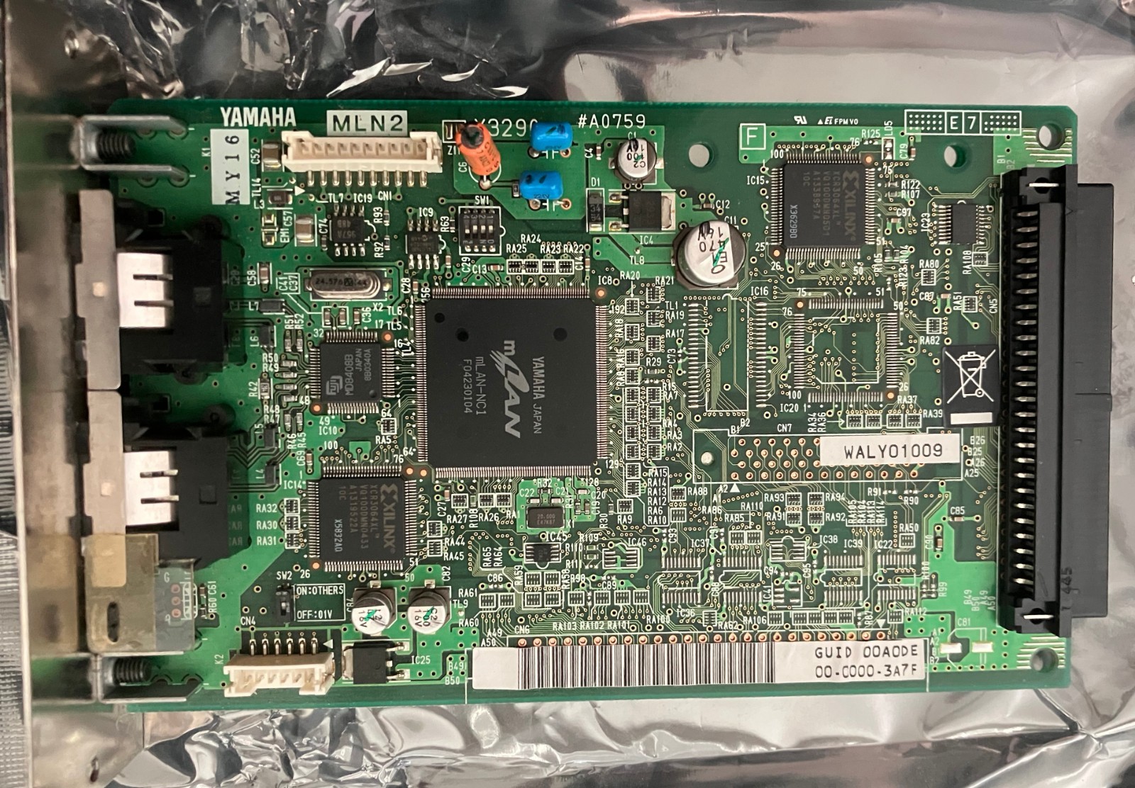 Yamaha MY16-mLAN IEEE1394 (firewire) interface board