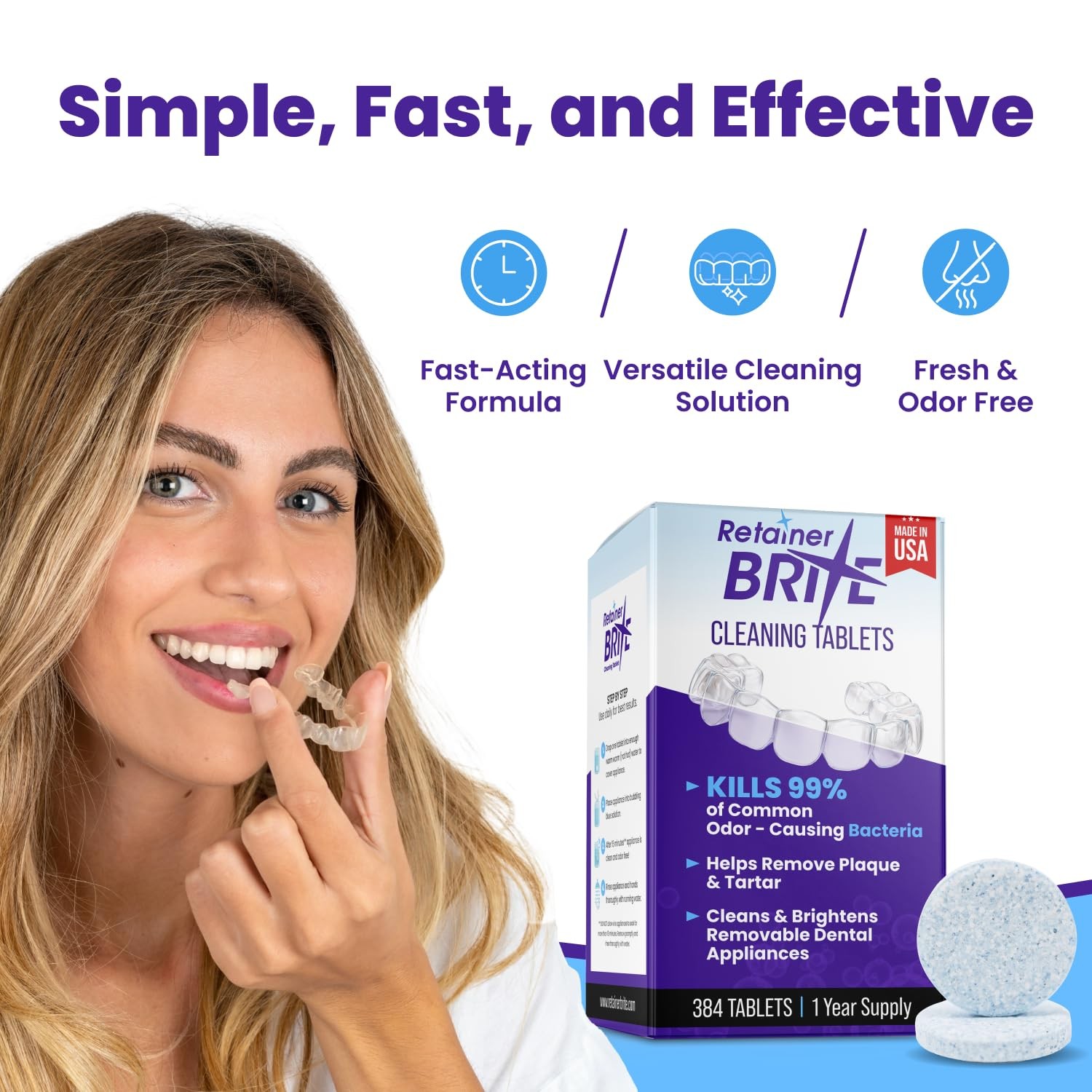 , 1 year supply, 384 tablets, 384 Count