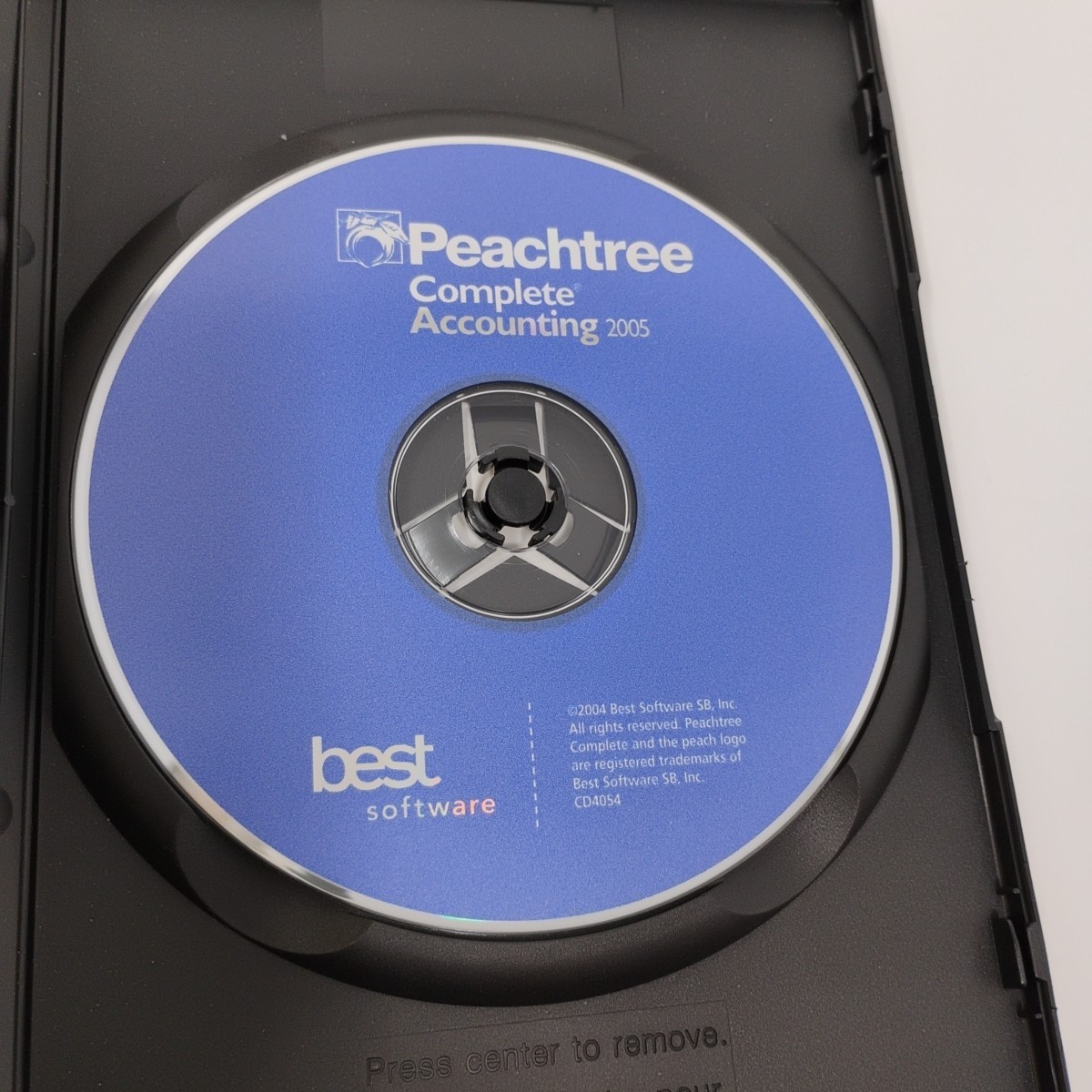Peachtree Complete Accounting Software 2005 PC Big Box CD-ROM with Serial Number