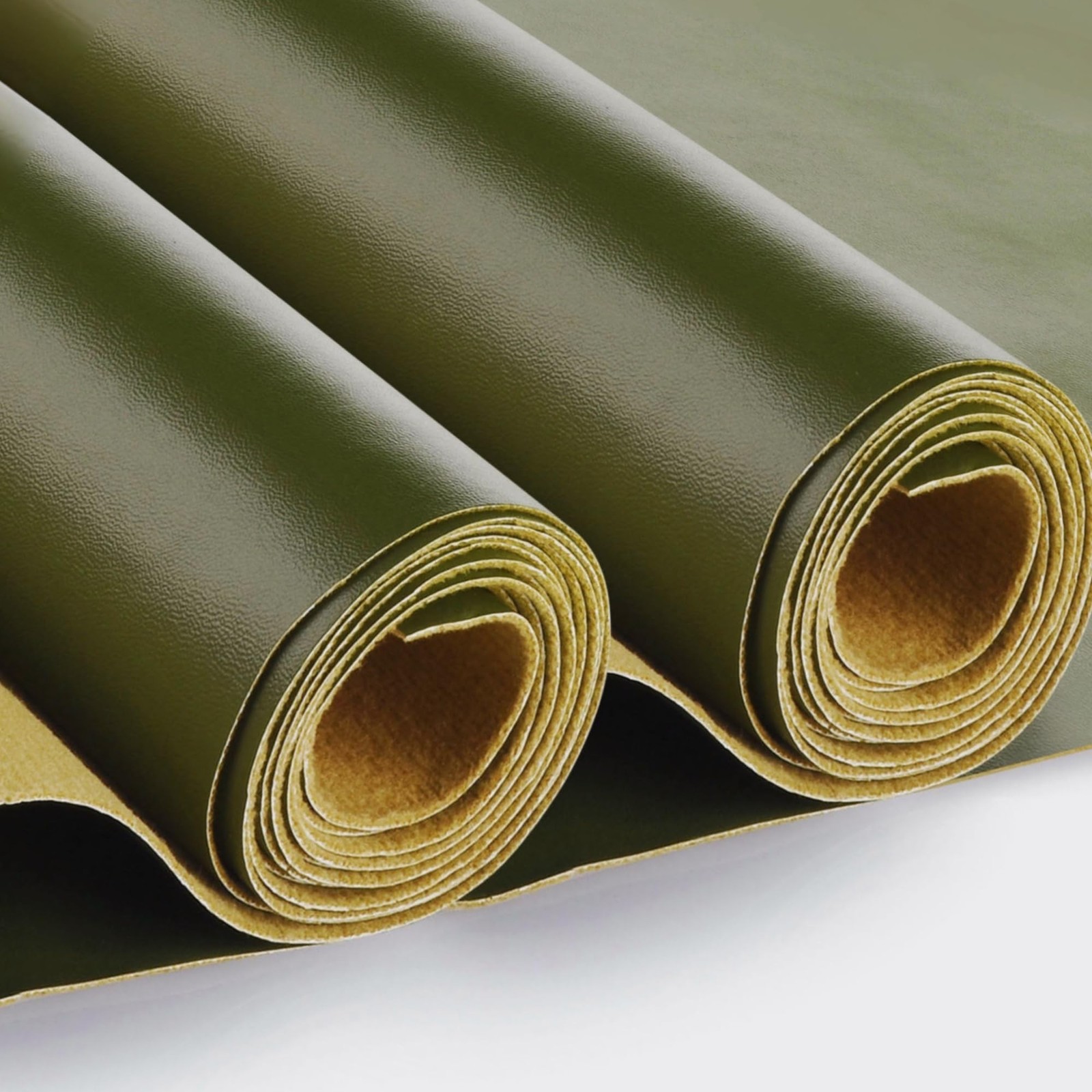 Faux Leather 2 Yards 58" x 72", 0.6 mm Thick Upholstery Leather PU Fabric Syn...