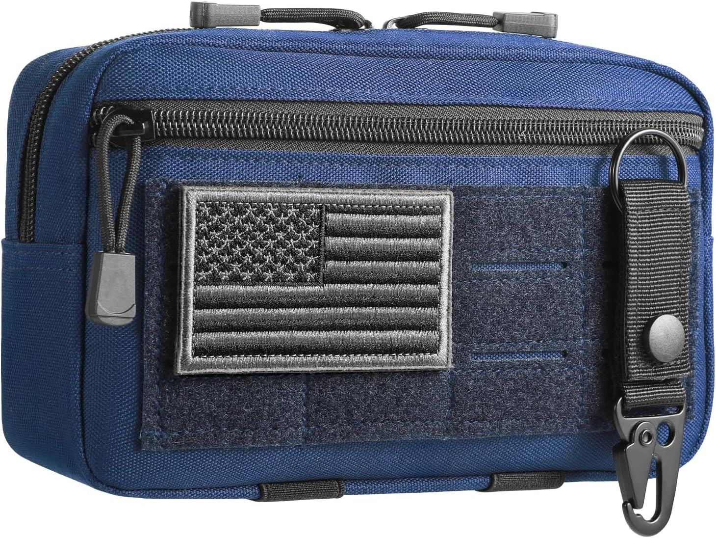 Tactical Molle Admin Pouch Utility Laser Cut EDC Tool Pouch Bag Horizontal Modul