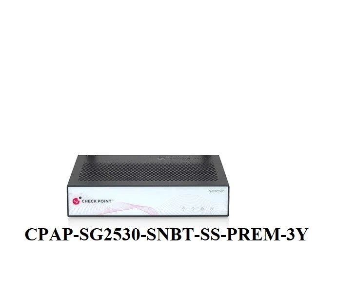 Check Point 2530 firewall + 3 year SNBT subscription CPAP-SG2530-SNBT-SS-PREM-3Y