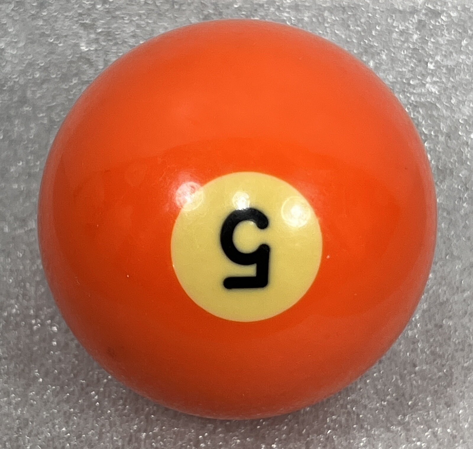 Vintage Bakelite Solid 5 Ball Billiard Pool Replacement Tested 2 1/4" Standard