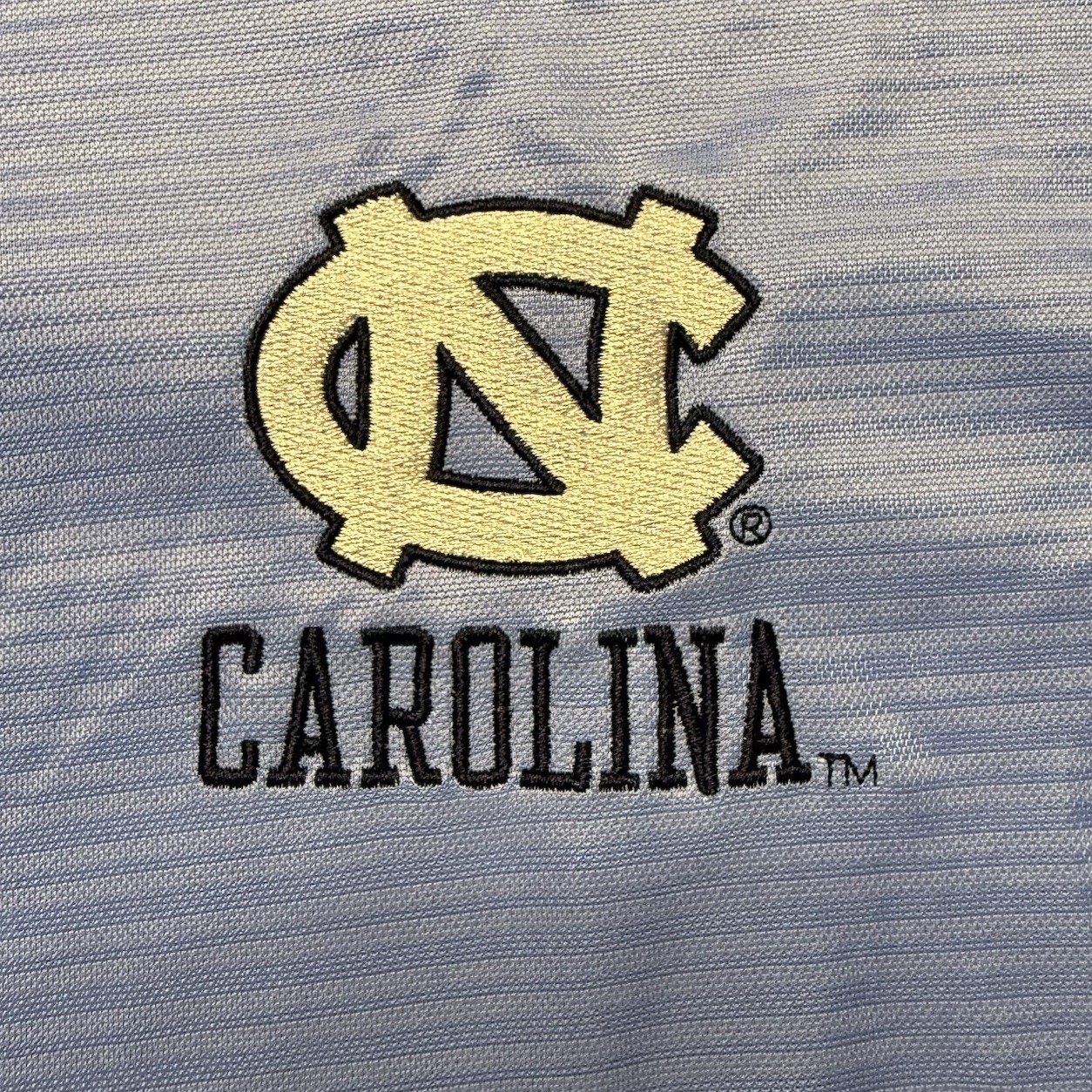 Champion University Of North Carolina Blue Polo Shirt Men’s XL Tar Heels UNC