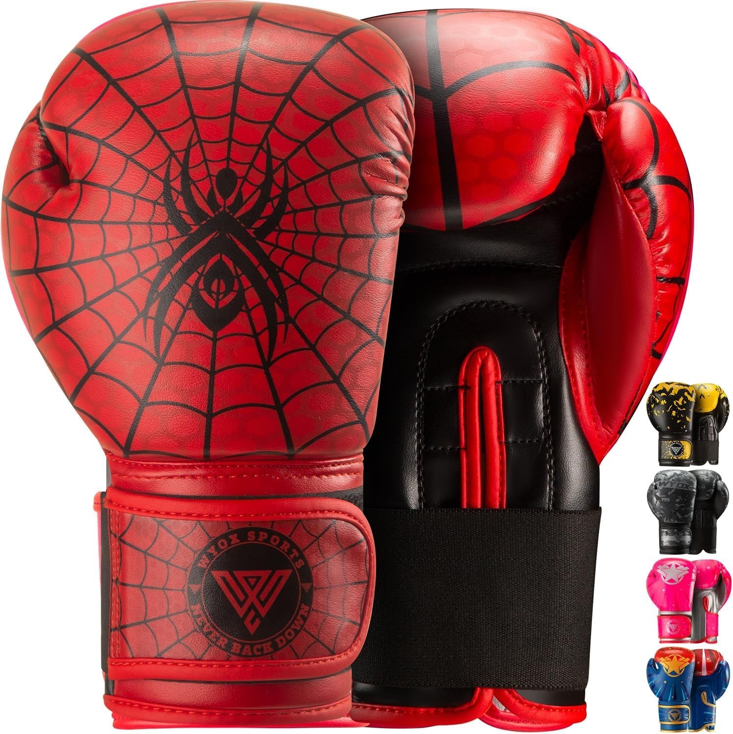 WYOX Kids Boxing Gloves Ages 10-12 for MMA Kickboxing Sparring Training