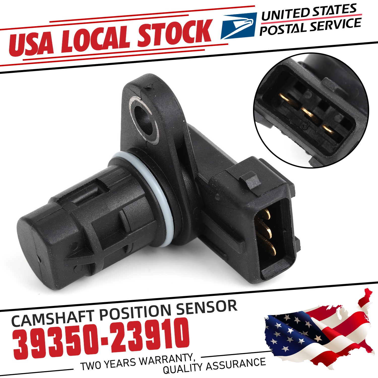 OEM replacement 39350-23910 Camshaft Position Sensor For Kia Soul 2010-2015 New