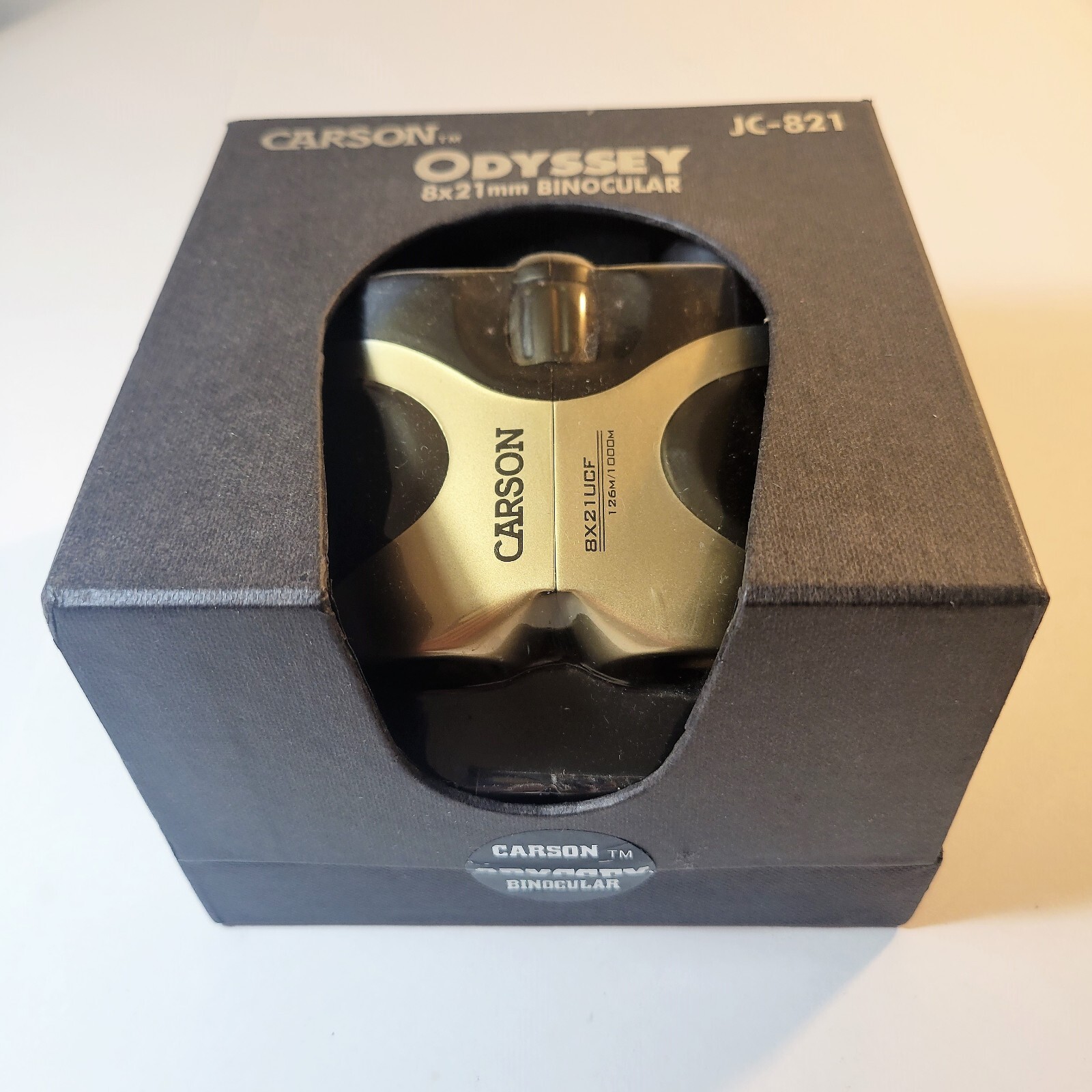 Odyssey 8x21 mm Binoculars by Carson with carry pouch - Open Box.
