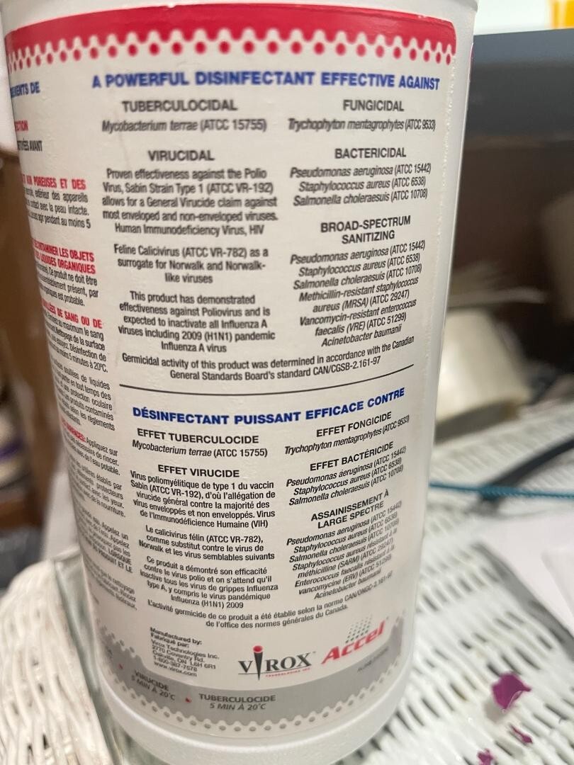 32 oz. Accel Cleaner 10 BTL 1 Spray Triggers/CT(6C)