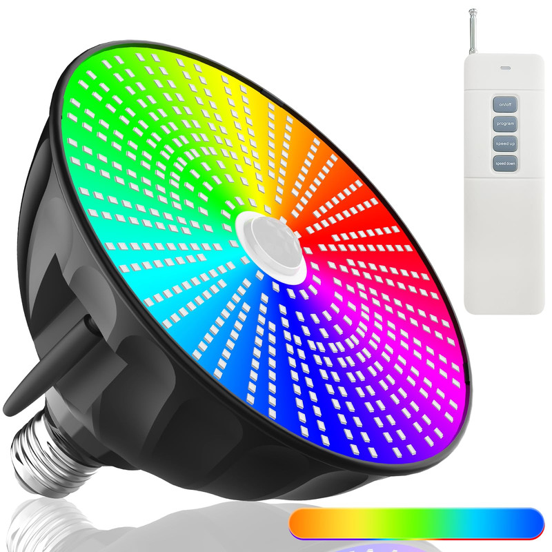 Cinhomi Pool Light 120 V 64 W Pool Lights For Inground Pool Rgb Color Changing
