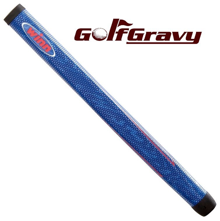 1 Winn Blue Tour Pistol Excel Standard Golf Putter Grip - TPM-BL