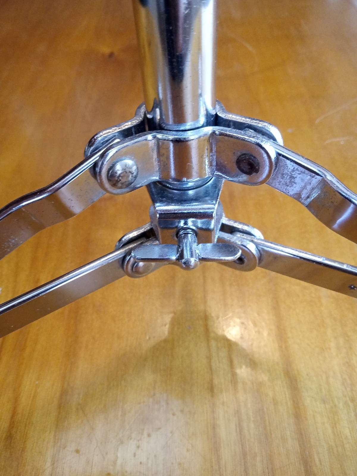 3 tripod cymbal/accessory stands plus hihat pull rod - Ludwig, etc.
