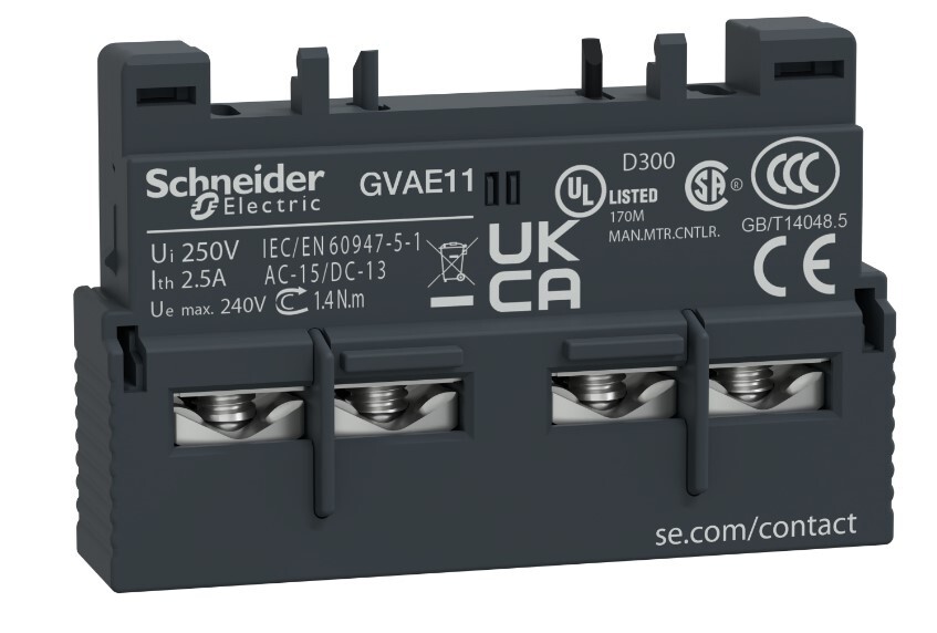 GVAE11 Genuine SCHNEIDER  Auxiliary contact block FAST SHIPPING