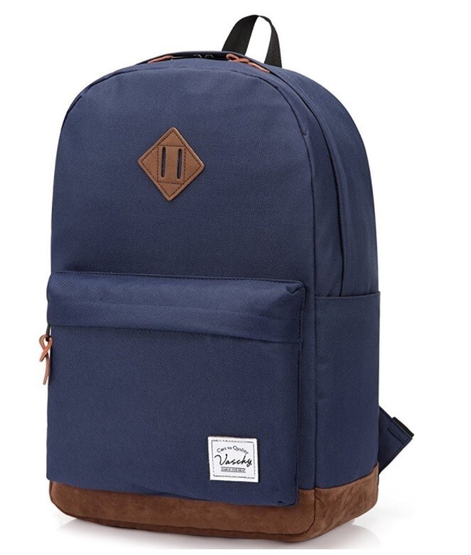 Blue Backpack For Girl Teenagers Pig Nose Designs Fashion School Bag