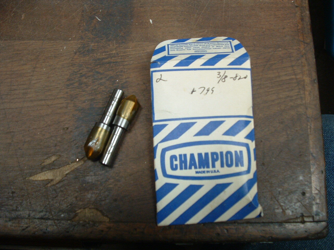 BRAND NEW CHAMPION INDUSTRIAL HSS 3/8" 82 DEGREES # 799 COUNTERSINK BIT  NY USA