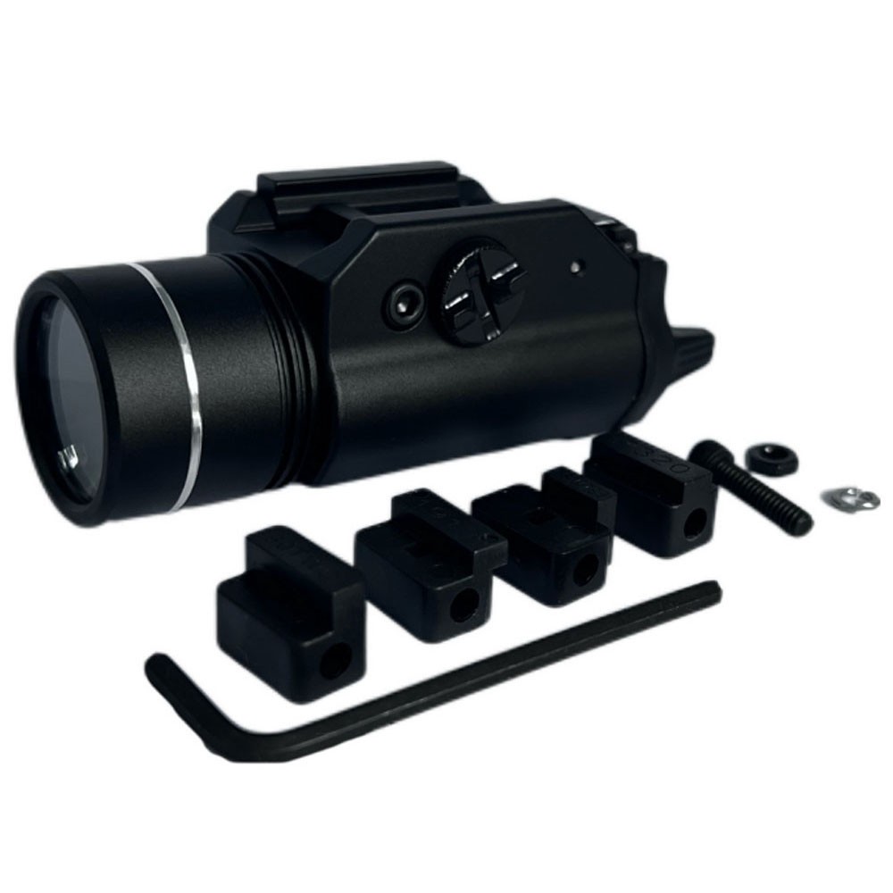 Black  Tactical 800LM For C4LED Powerful Weapon Light Flashlight Gun Light US
