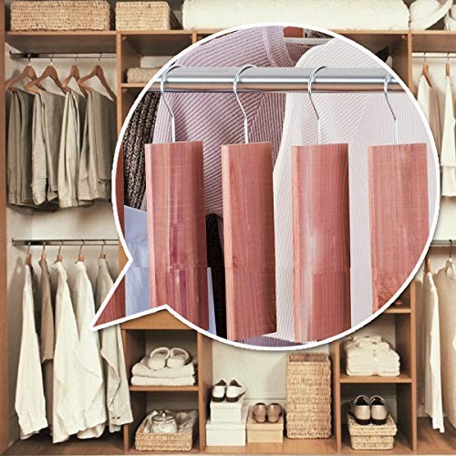 Cedar Blocks for Clothes Storage, 100% Aromatic Red Ceder Blocks, Cedar 60