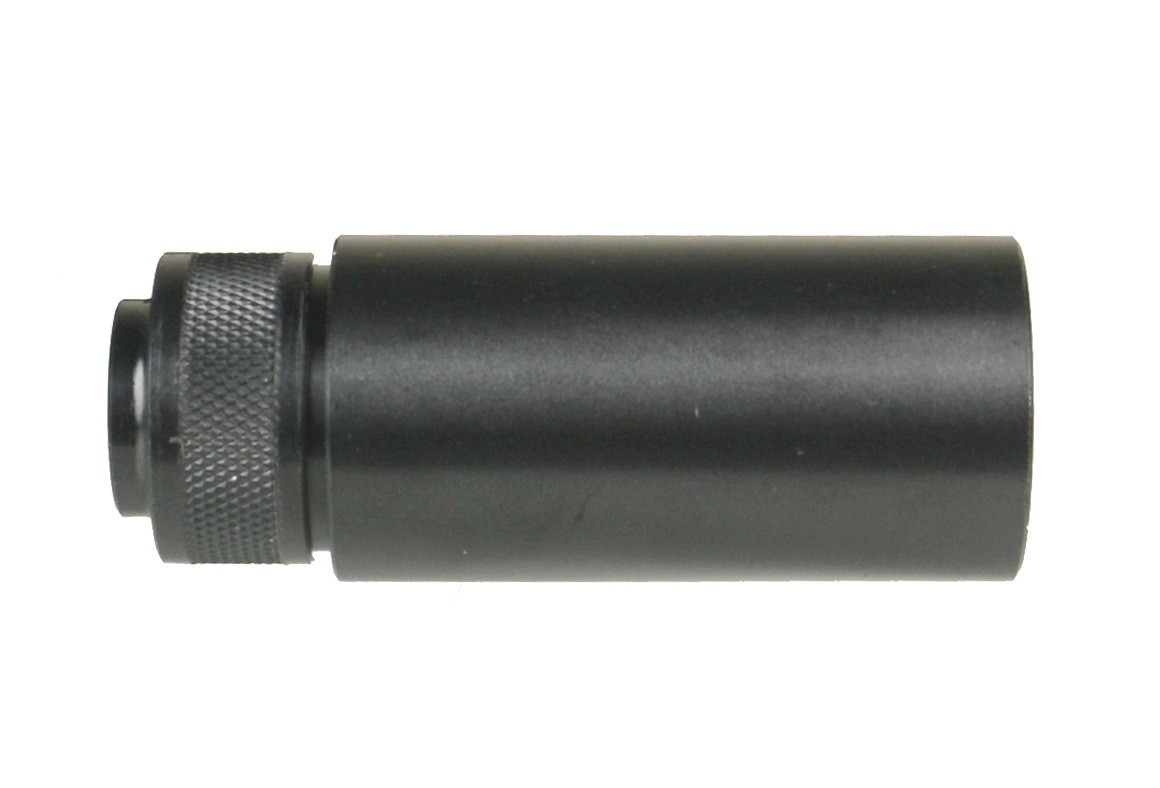 11/16x24 TPI Low Concussion Solid One PC Barrel Extension Muzzle Brake F 458 450
