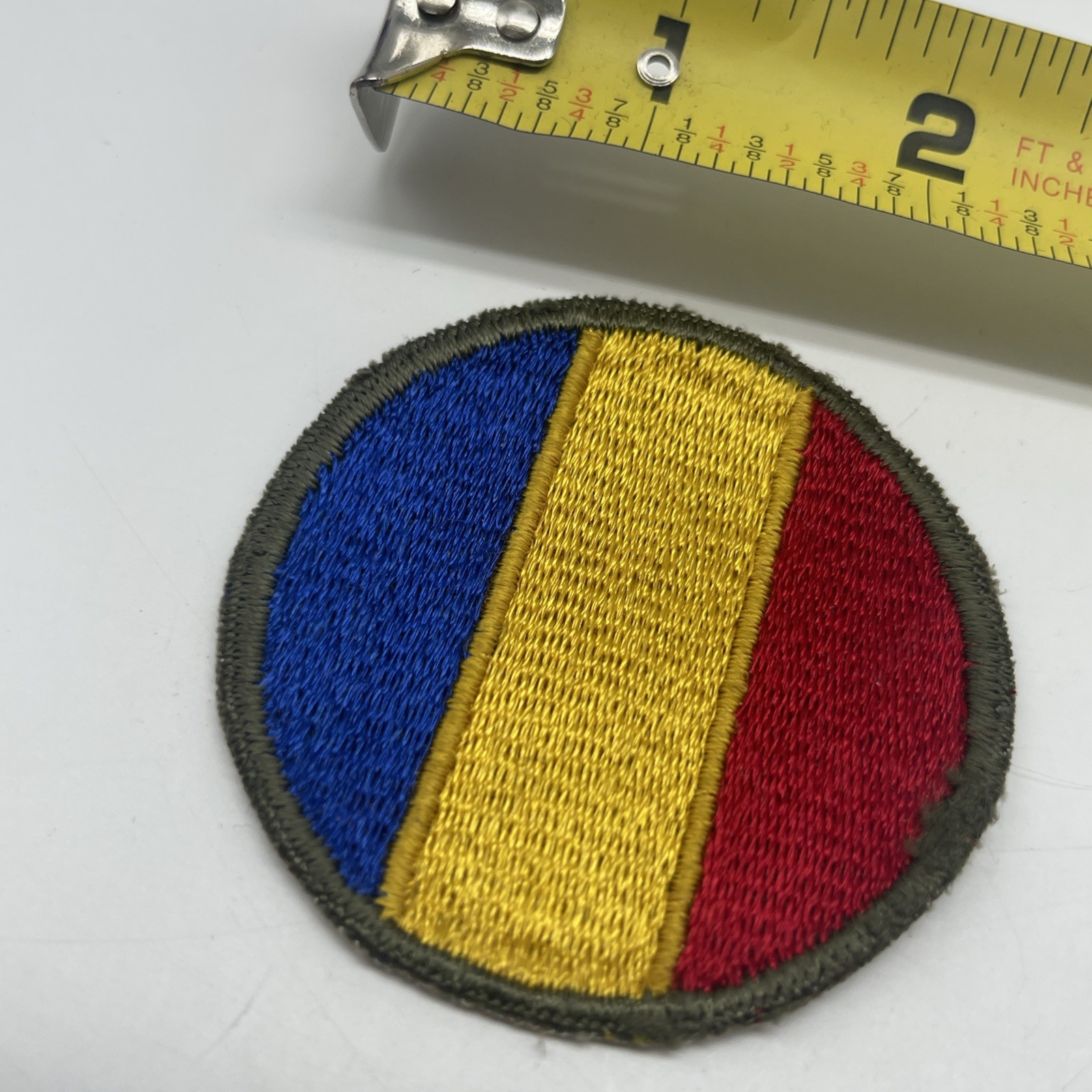 U.S. Military Army Replacement Training School Command Patch Insignia Cut Color