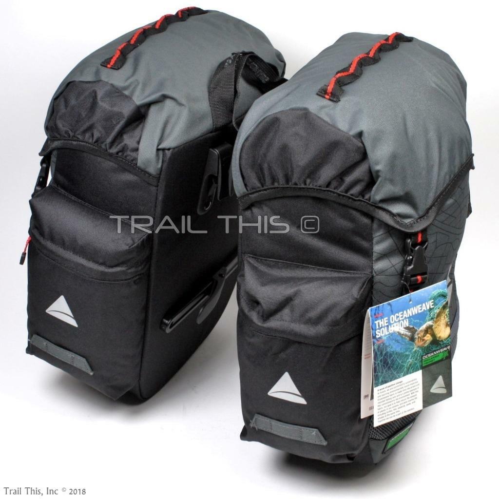Axiom Seymour Oceanweave P35+ Panniers Set Commuter Touring Waterproof Bike Bags