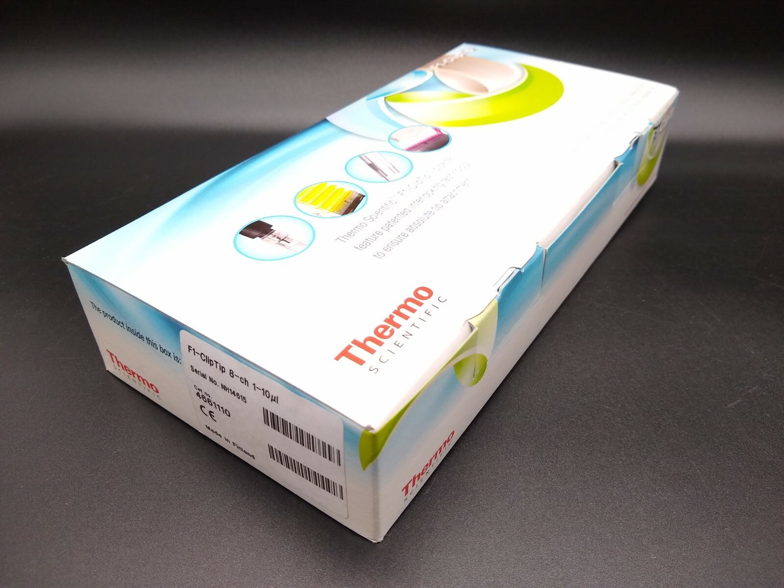 Thermo Scientific 4661110 F1-ClipTip 1-10μL 8Ch Multichannel Pipette