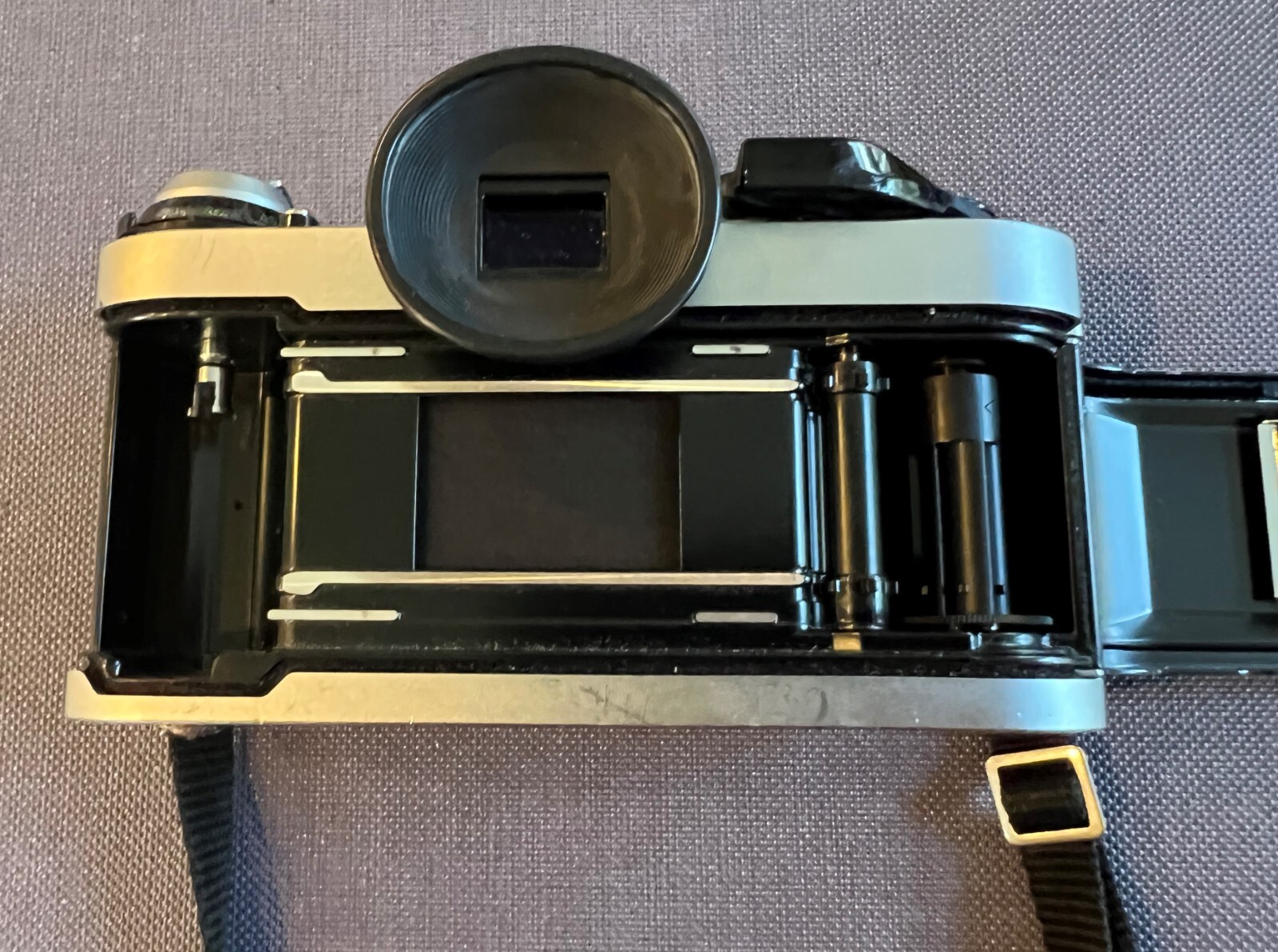 Canon AE-1 Program Camera Body Silver Japan TESTED